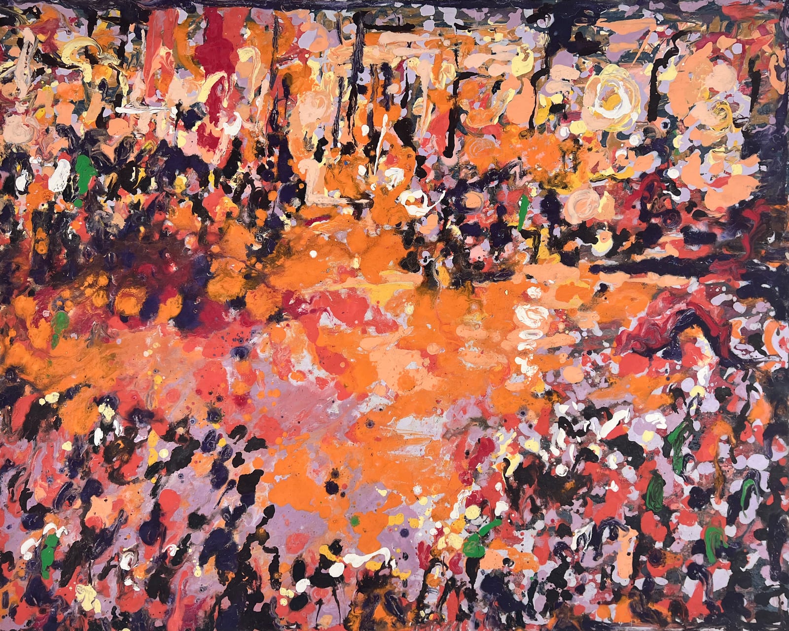 Untitled (Orange-Black)