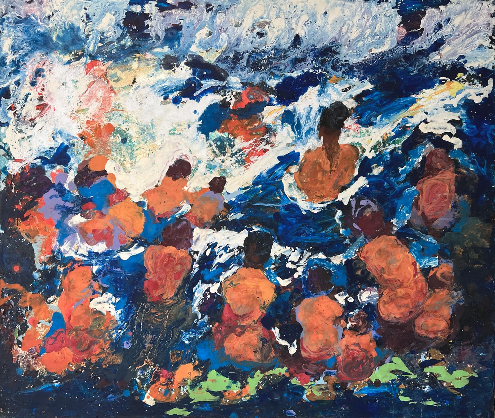 Untitled (Beachgoers 6)