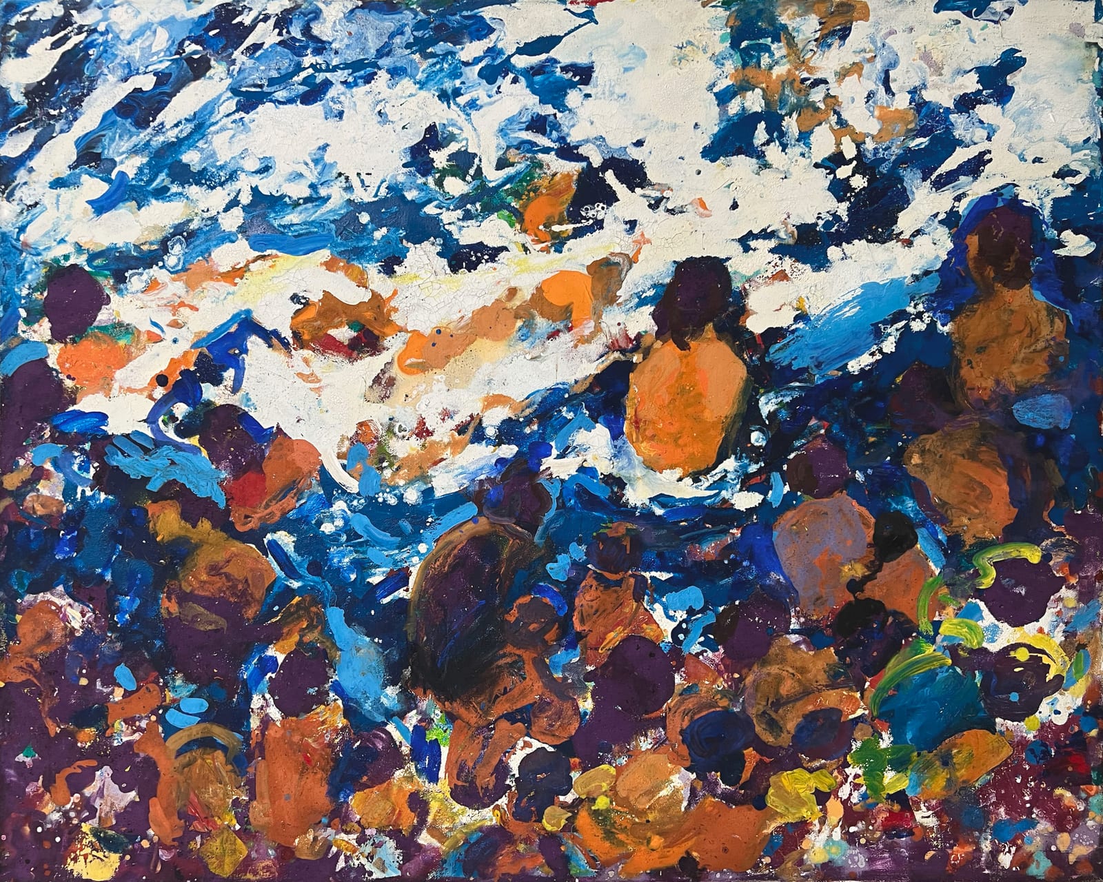 Untitled (Beachgoers 9)