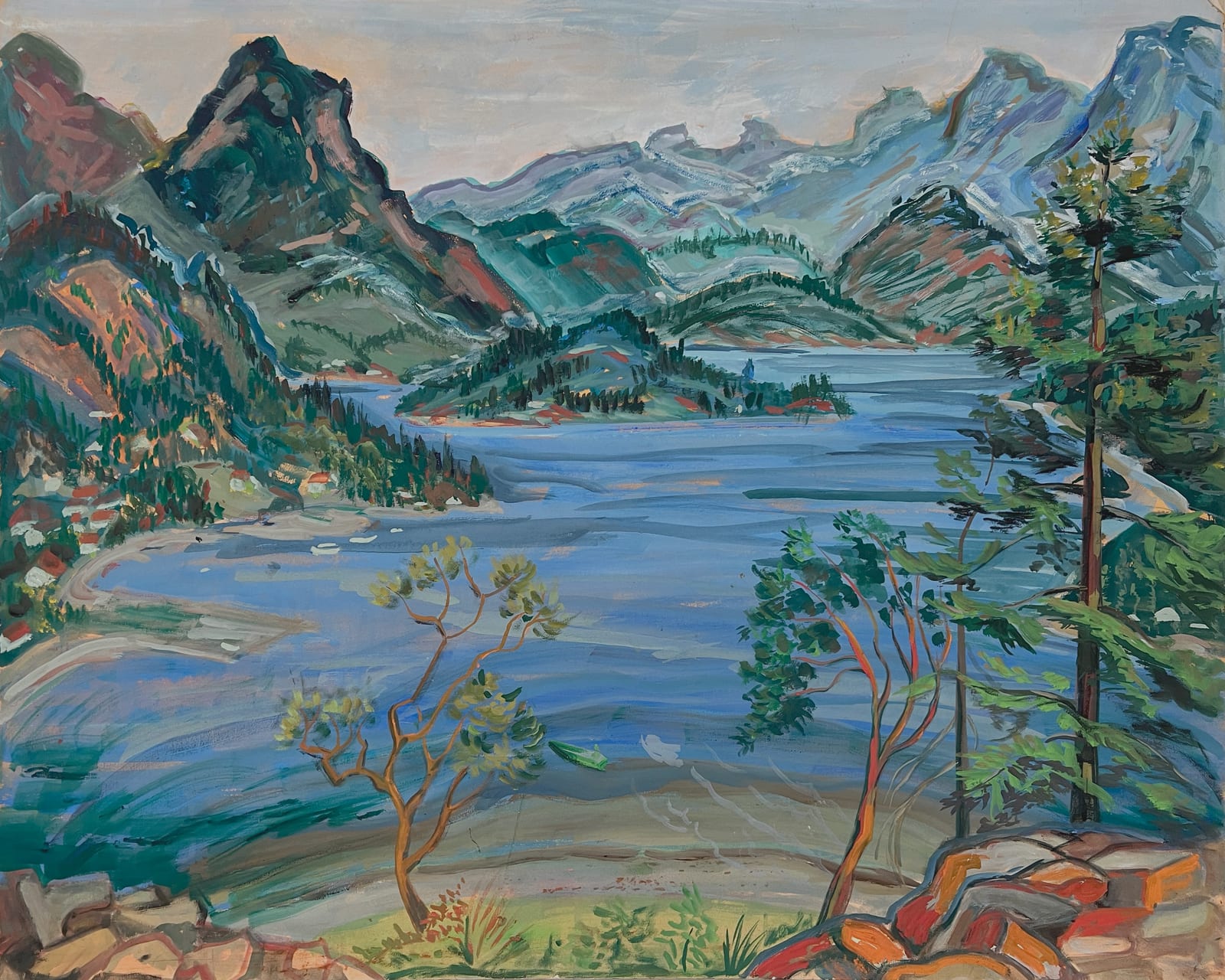Untitled (Mountain Lake)