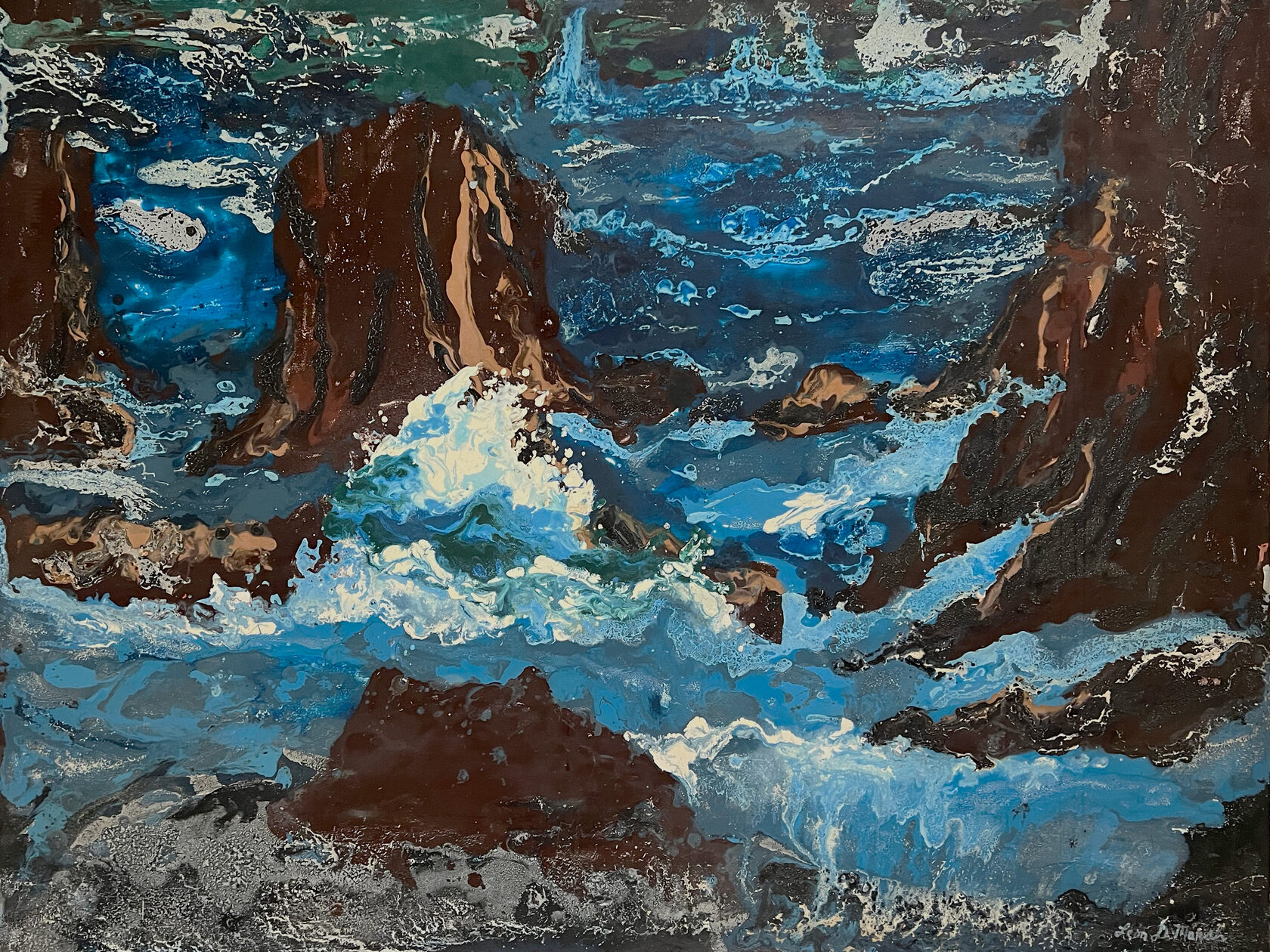 Untitled (Night Stacks)