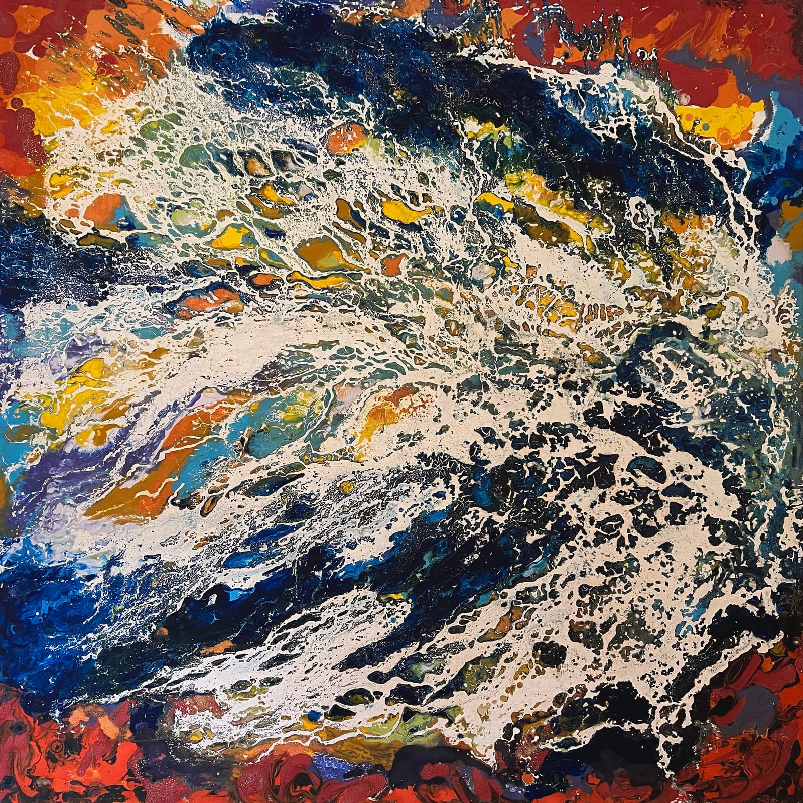 Untitled (Abstract Waves 6)