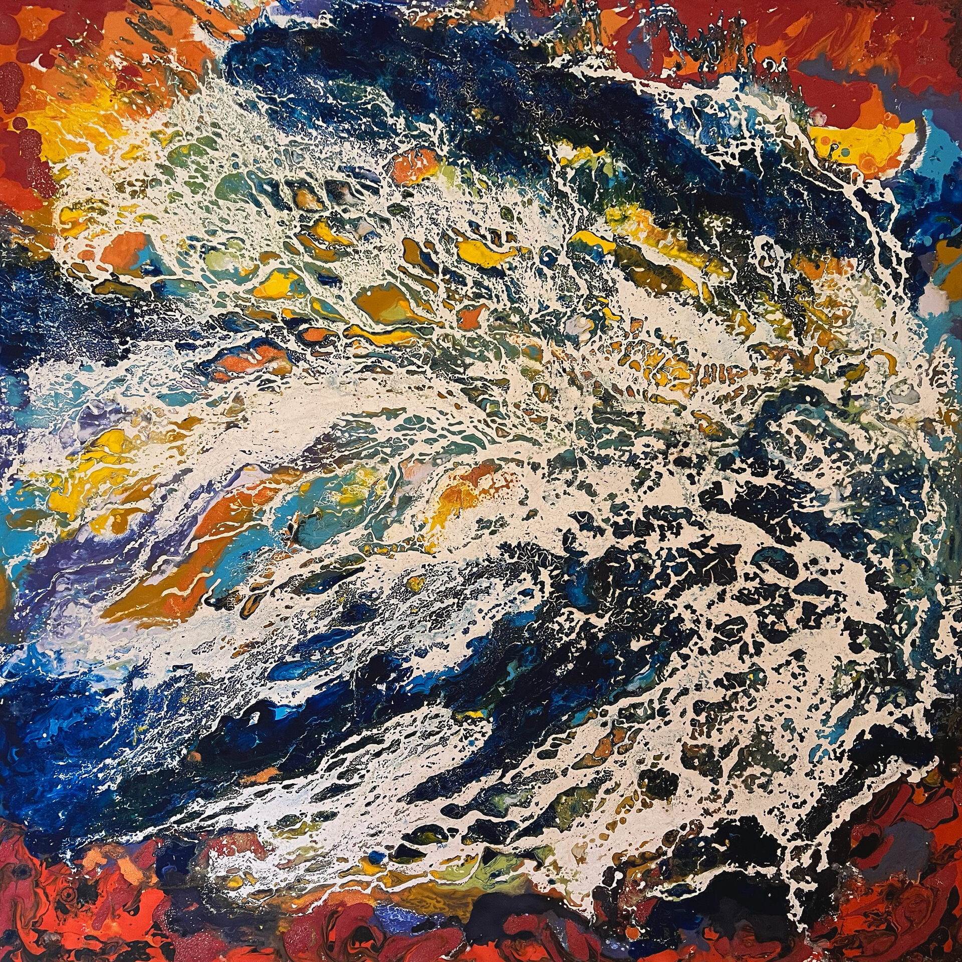 Untitled (Abstract Waves 6)