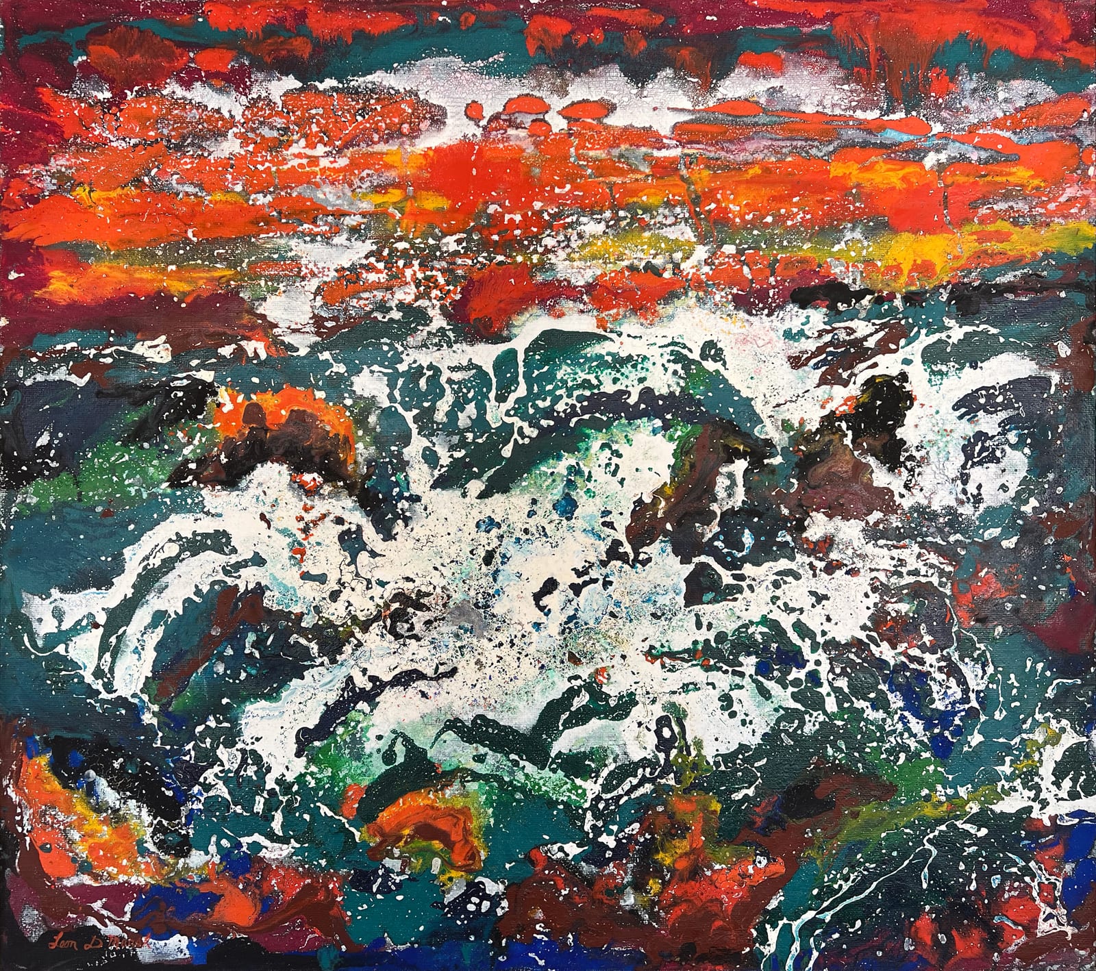 Untitled (Sunset Tidepool)