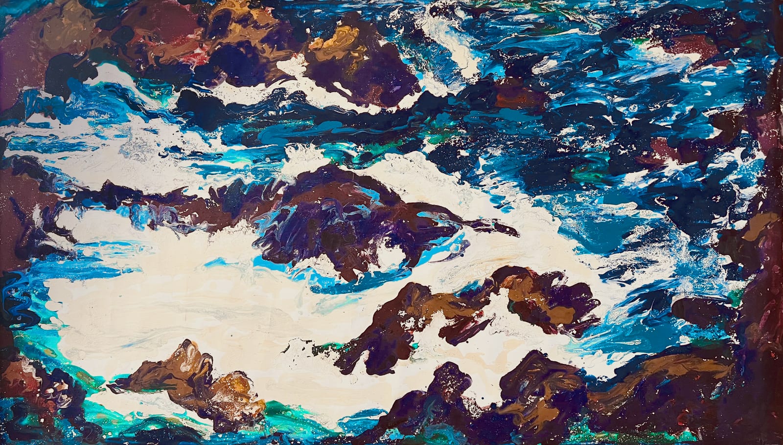 Untitled (Purple Cove)