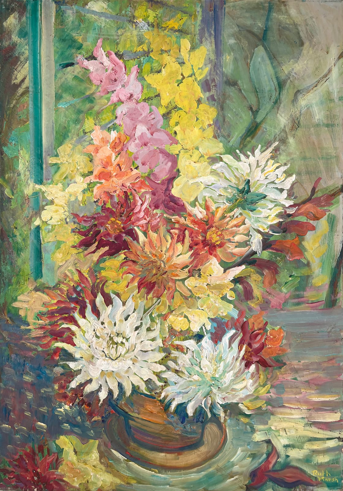 Untitled (Dahlias)