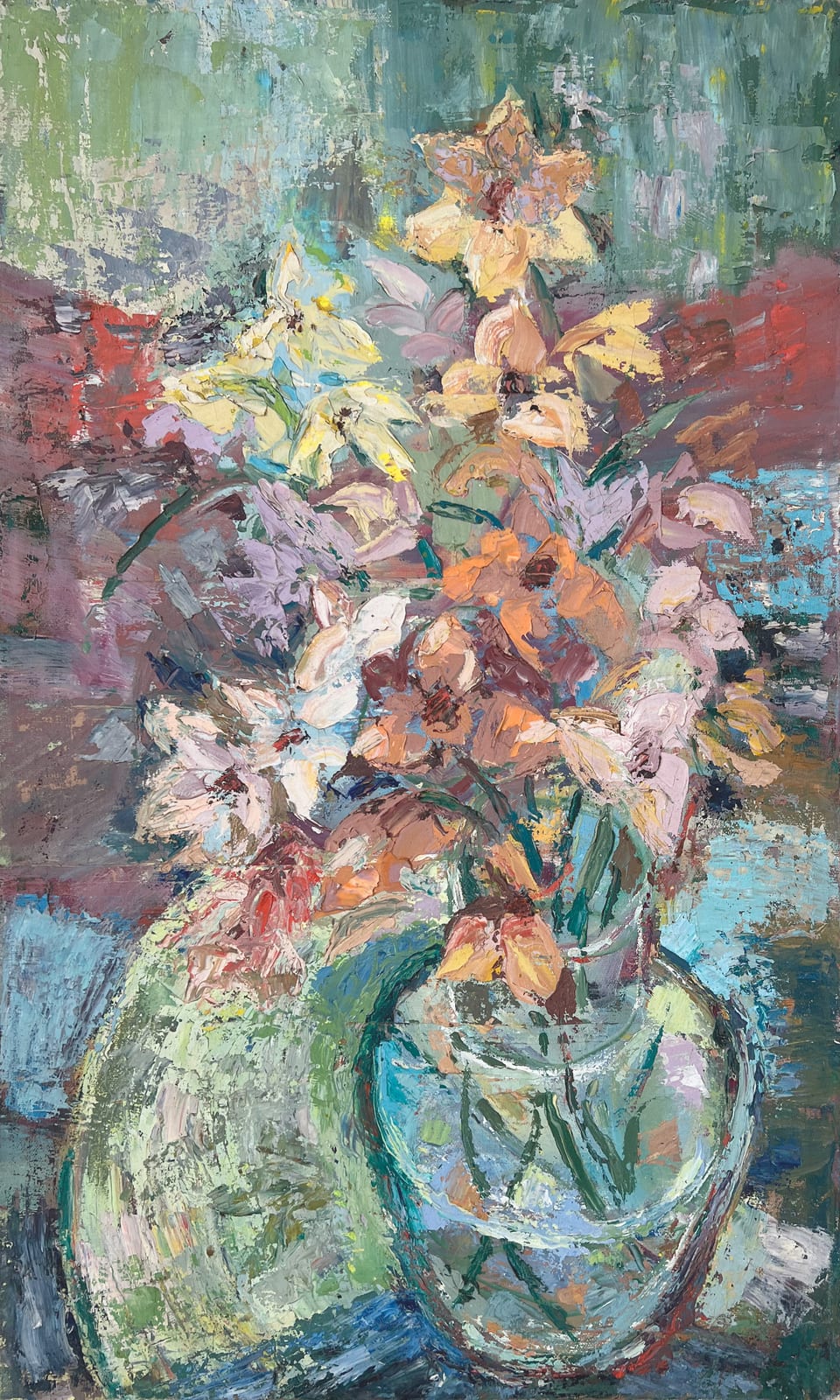 Untitled (Still Life in Glass Vase)